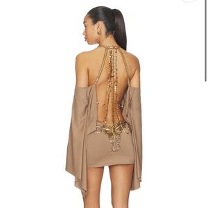 Brand new with tags, Jaded London Alula Embellished Butterfly Mini Dress